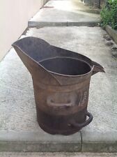 Rare 1/2 demi hectolitre Ancien outil mesure Vin Vigne Fucher Chaudron Bourgogne