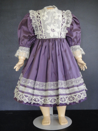 Robe soie pour - en, poupée