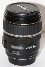 Objectif CANON 17-85 USM IS stabilisé  17-50 55-250 15-85 18-55 17-70 18-135 STM