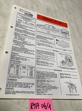 Fiche technique automobile Renault 21 TXI R21 R21TXI édition 1989 RTA