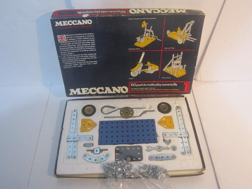 Vintage meccano construction - vintage,