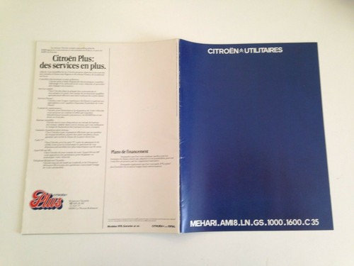 Citroen utilitaires brochure - utilitaires,