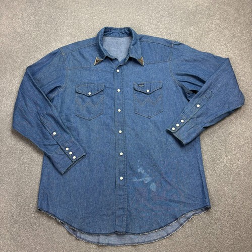 Chemise jean wrangler - en,