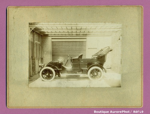 Photo originale sur carton - photo,