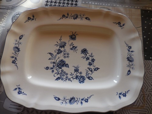 Plat service porcelaine - service, en