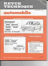 Revue technique automobile RTA 407 JAN 1981 PEUGEOT 305 D GRD GLD SRD 