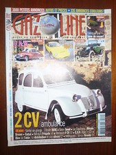 REVUE GAZOLINE N°  110 2 CV