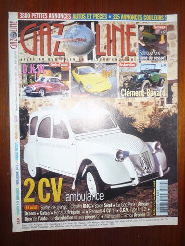 Revue gazoline 110 2 - 110, cv