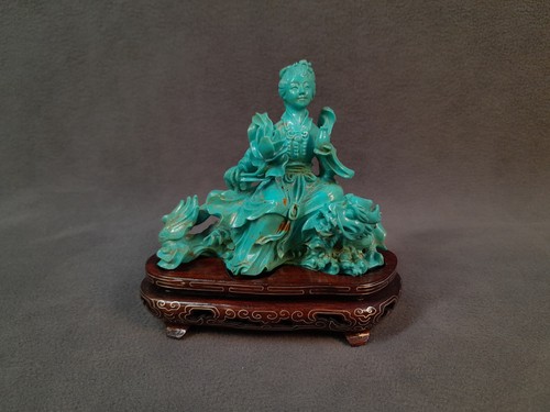 Sculpture dame orientale - dame,