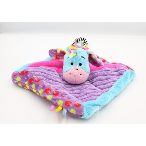 Doudou plat bourriquet - , rose