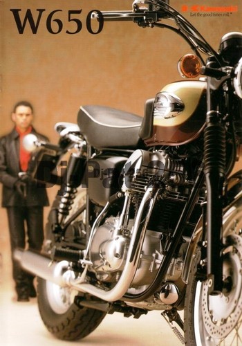 Brochure moto kawasaki w650 - :,