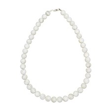 Collier Pierre de lune - Pierres boules 10mm