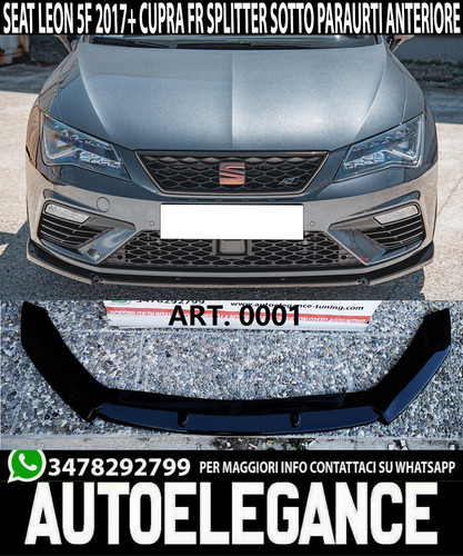 0001 pare chocs avant - avant, spoiler