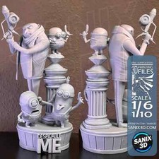 les minions figurines hauteur