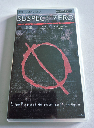 Umd vidéo film suspect zero - vidéo,