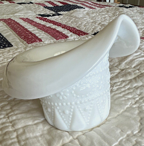 White silver crest hat whimsy - white, hat,