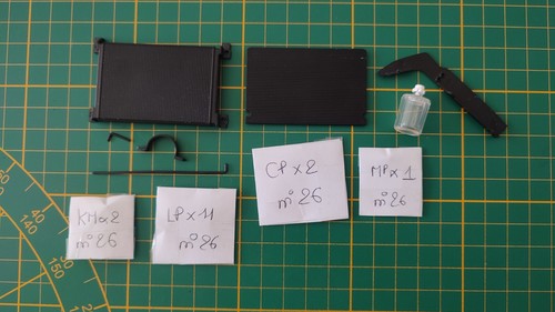 Lot pièces fascicule 26 - lot,