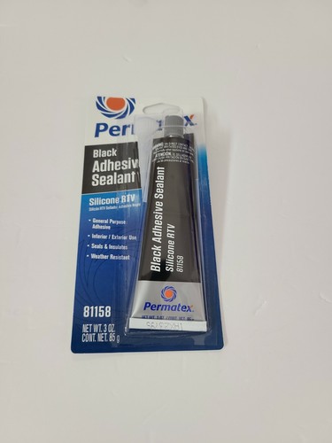 Permatex silicone rtv black - permatex,