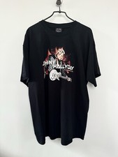Tee-shirt noir Vintage JOHNNY