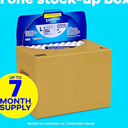 Tampax pearl light - light, tampons
