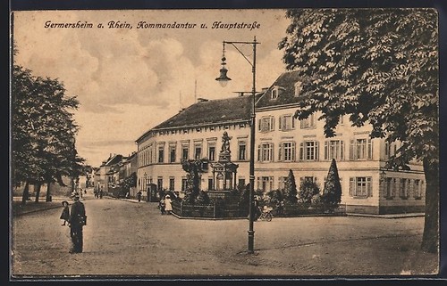 Carte postale germersheim - carte,