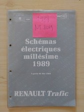 Schemas Electriques Renault Trafic 1989 NT8049 Revue Technique Manuel Reparation