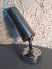 APPLIQUE LAMPE TUYAU double rotule chrome vintage tynell guariche Mouille Biny