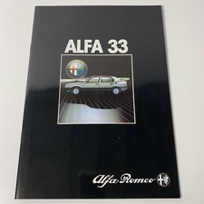 ALFA ROMEO ALFA 33 / brochure catalogue / DE / 1983