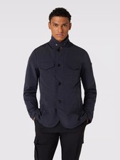 Veste en nylon homme Peuterey Technical Field XXL bleu - fermeture éclair...