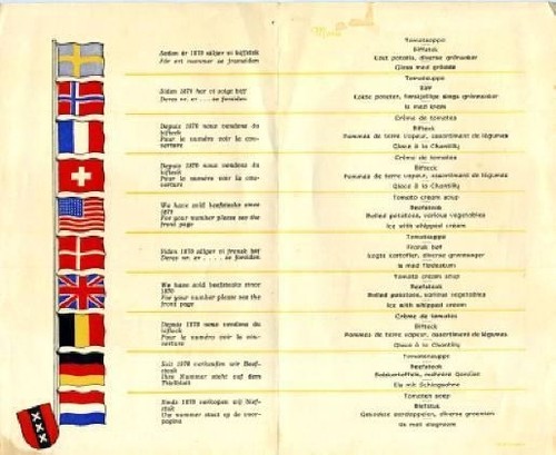 Port van cleve restaurant menu - cleve,