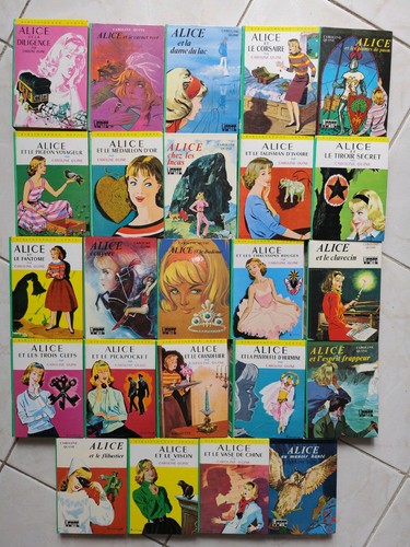 Alice lot livres - de, 24