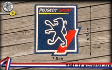 Patch Peugeot sport écussons thermocollants ou à coudre