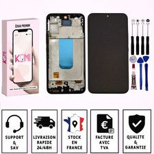 Ecran Pour Samsung galaxy A54 A546, SM-A546B, SM-A546V, SM-A546U Châssis Noir  L
