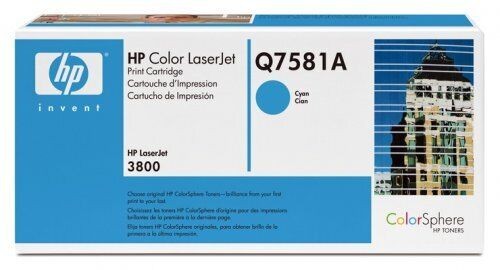 Toner q7581a original neuf - toner,