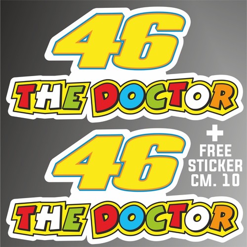 Autocollant num 46 - num.,