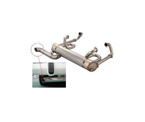 échappement inox vintage - inox,