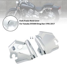 Cache-col de fourche pour Yamaha XVS400 XVS650 Drag Star V-Star 650 97-03 Chrome