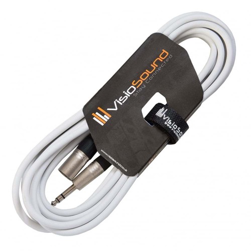 Câble xlr mâle jack - mâle, trs