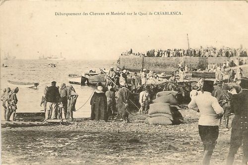 Cpa maroc casablanca - maroc,