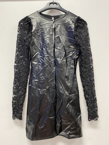Robe sexy similicuir - robe,