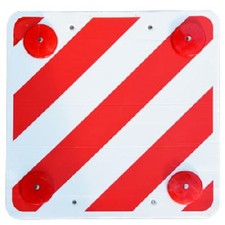 Panneau de signalisation camping car et porte velos