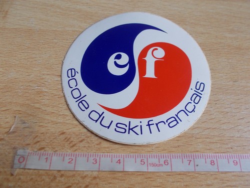 Autocollant esf ecole du - ecole, ski