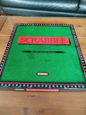 SCRABBLE LUXE avec Minuteur Électronique - HABOURDIN - Complet - 1992 - TBE