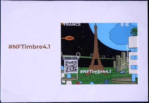 France 2025 crypto timbre nft - france,