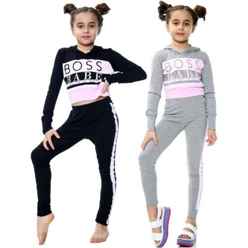 Enfants filles haut court - filles, boss