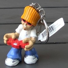 Porte Clé Joueur De Jeux Vidéo Spirit, Manette, Console