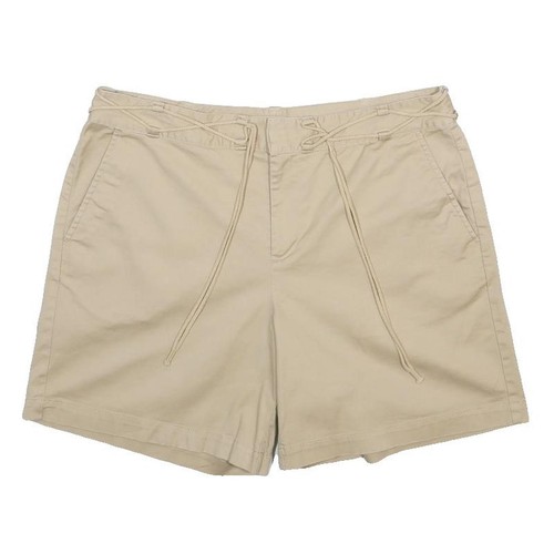 Chaps short femme beige - short, coton