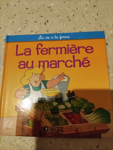 Livre fermière marché - livre, la