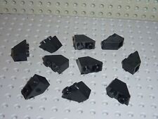 10 x LEGO black Slope Brick 3665 / Set 10210 10188 7727 6075 375 7735 7730 7715
