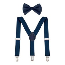 Enfant bretelles Enfants Bébé Garçon Fille Bretelle Nœud Papillon Ensemble po...